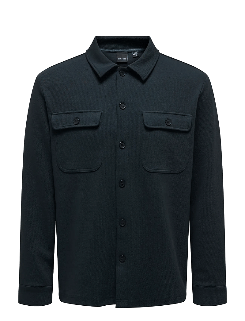 ONLY & SONS - ONSNEWKODYL OVERSHIRT SWEAT NOOS - kollektionen - dark navy - 1