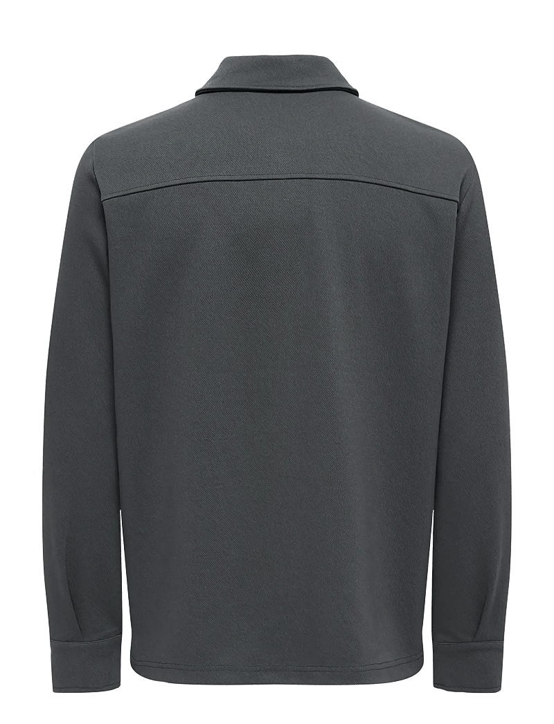 ONLY & SONS - ONSNEWKODYL OVERSHIRT SWEAT NOOS - kollektionen - grey pinstripe - 1