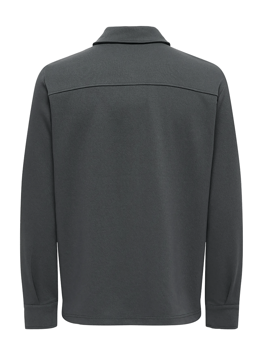 ONLY & SONS - ONSNEWKODYL OVERSHIRT SWEAT NOOS - kollektionen - grey pinstripe - 2