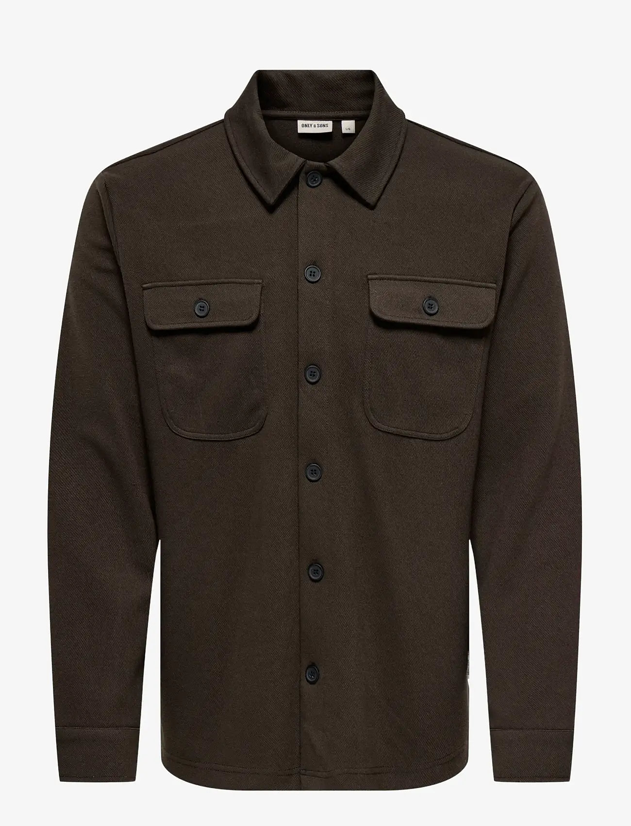 ONLY & SONS - ONSNEWKODYL OVERSHIRT SWEAT NOOS - collections - mulch - 1