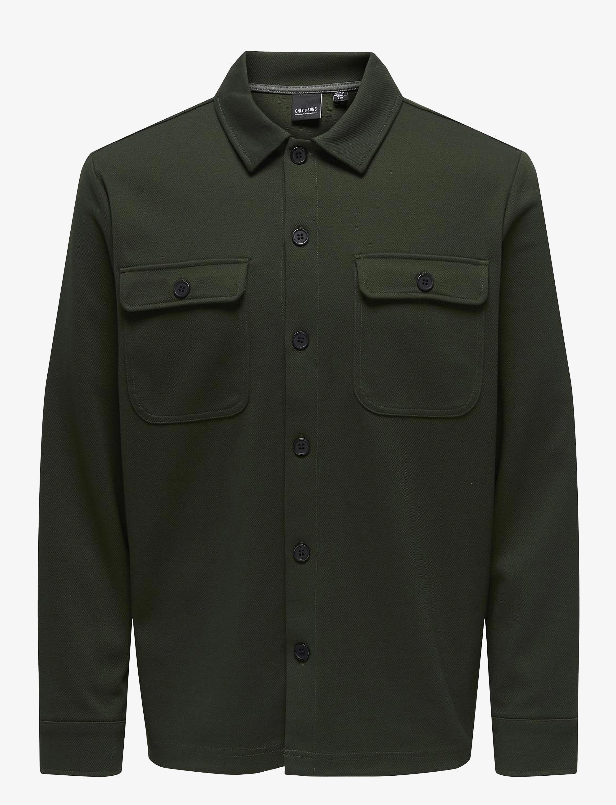 ONLY & SONS - ONSNEWKODYL OVERSHIRT SWEAT NOOS - kolekcijas - rosin - 1