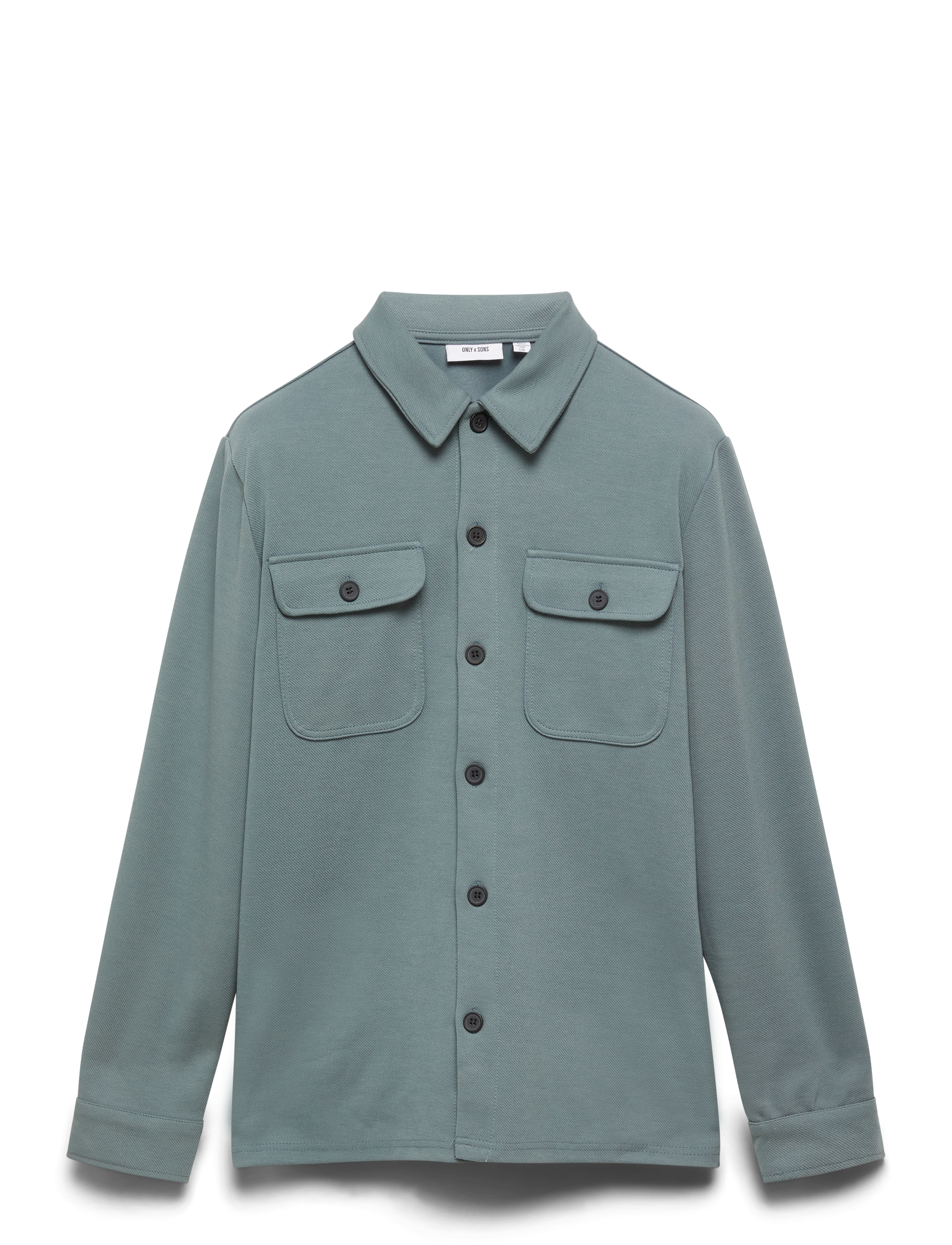 ONLY & SONS Onsnewkodyl Overshirt Sweat Noos, M, Blue, Overdele > Overtrøjer, Herre