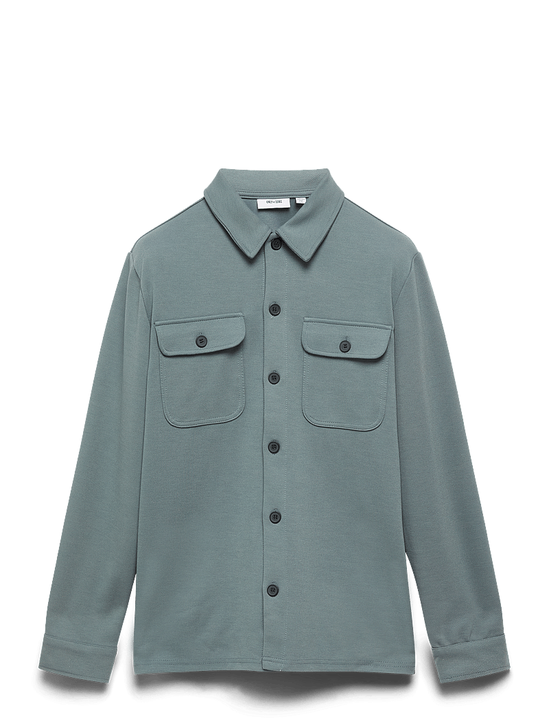 ONLY & SONS - ONSNEWKODYL OVERSHIRT SWEAT NOOS - kollektionen - stormy weather - 1