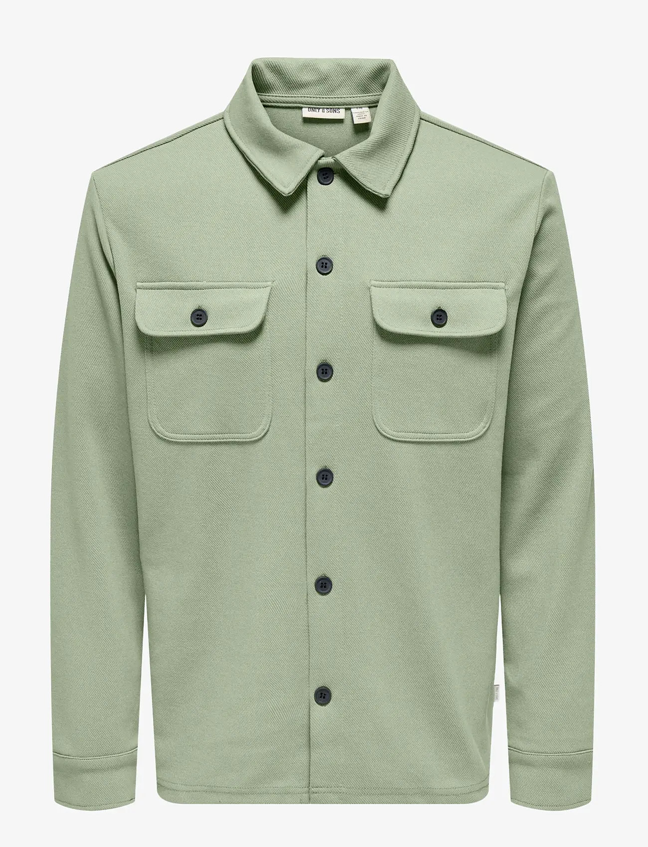 ONLY & SONS - ONSNEWKODYL OVERSHIRT SWEAT NOOS - kollektsioonid - swamp - 0