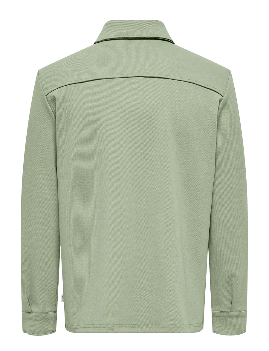ONLY & SONS - ONSNEWKODYL OVERSHIRT SWEAT NOOS - kollektionen - swamp - 1