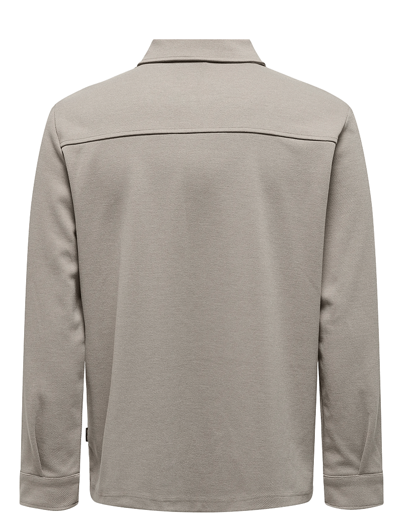 ONLY & SONS - ONSNEWKODYL OVERSHIRT SWEAT NOOS - kollektionen - vintage khaki - 2