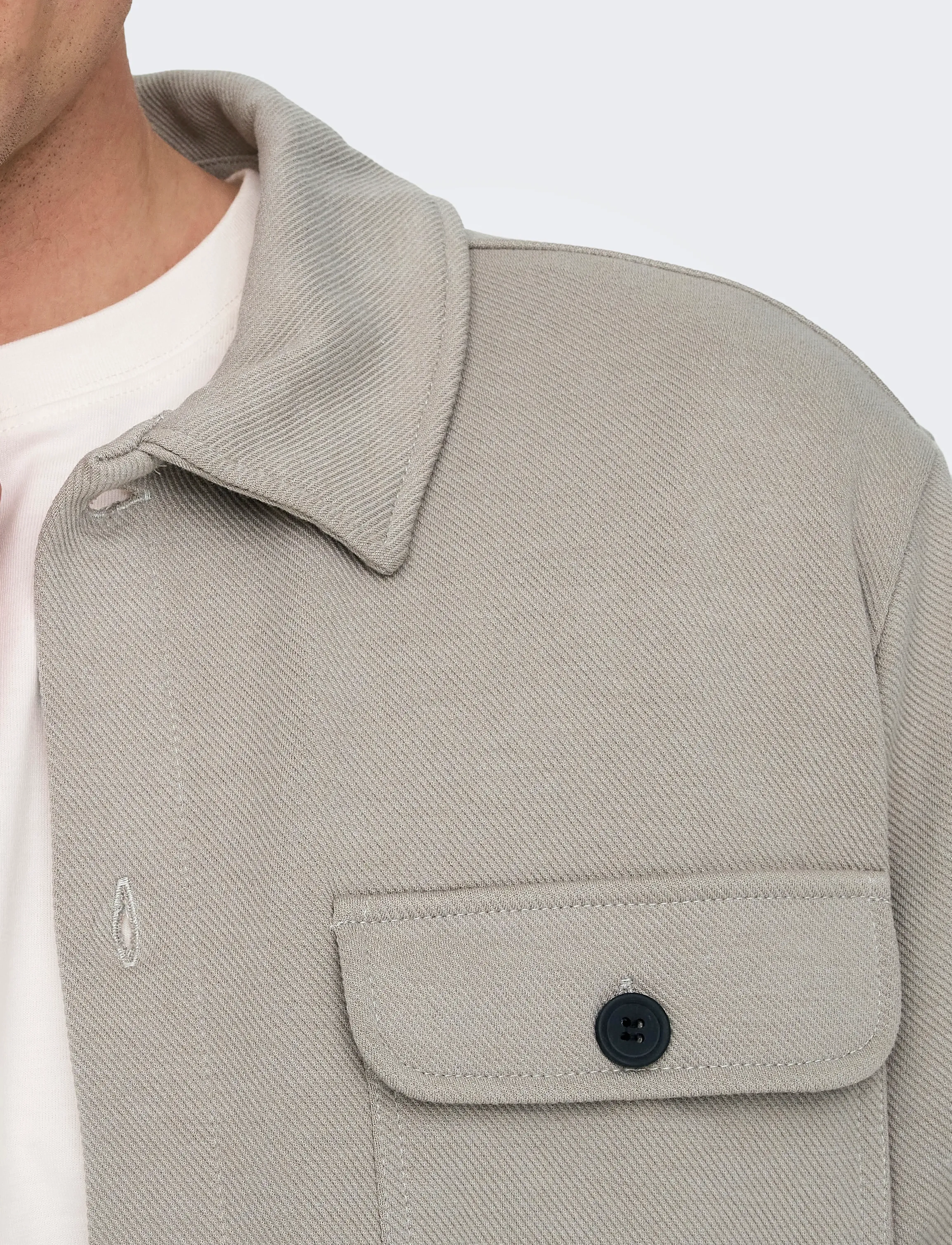 ONLY & SONS Onsnewkodyl Overshirt Sweat Noos skjortor & blusar herr – bild 6