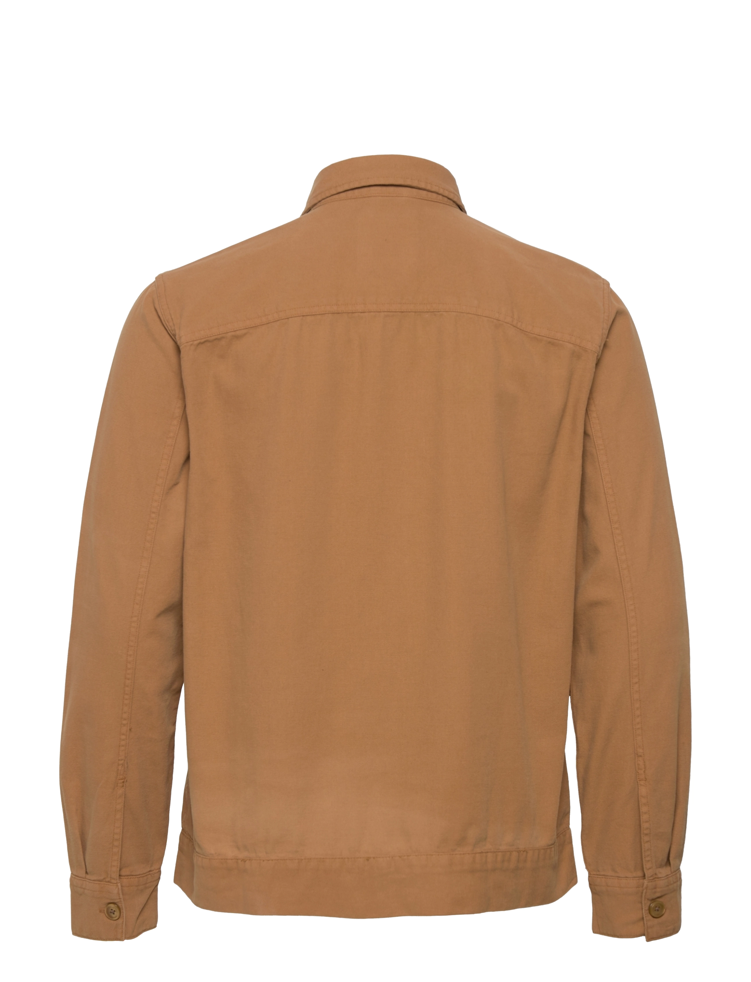 ONLY & SONS - ONSARON LS WASHED CANVAS OVERSHIRT - rubber - 1