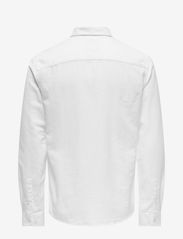ONLY & SONS - ONSARLO LS HRB LINEN SHIRT - lowest prices - cloud dancer - 1