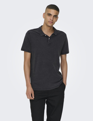 ONLY & SONS - ONSTRAVIS SLIM WASHED SS POLO NOOS - lowest prices - dark navy - 2