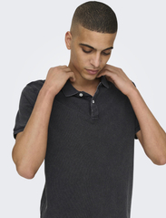 ONLY & SONS - ONSTRAVIS SLIM WASHED SS POLO NOOS - lowest prices - dark navy - 4