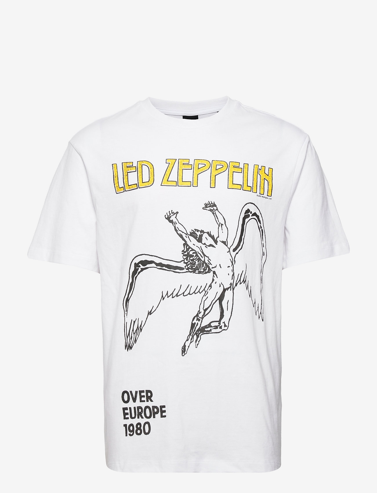 ONLY & SONS - ONSLEDZEPPELIN RLX SS TEE - bright white - 0
