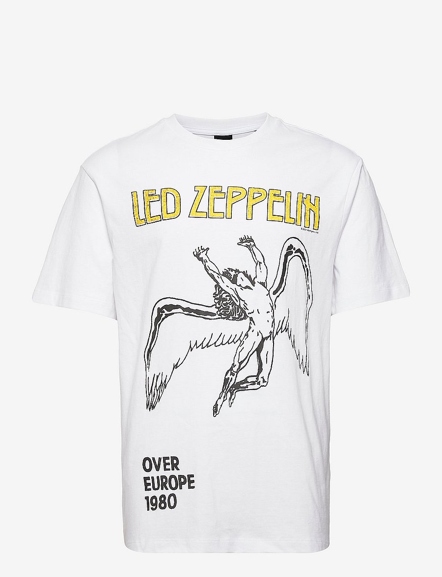 ONLY & SONS - ONSLEDZEPPELIN RLX SS TEE - bright white - 0