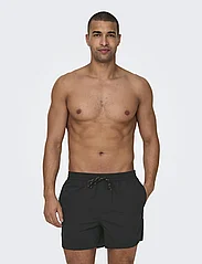 ONLY & SONS - ONSTED LIFE SHORT SWIM NOOS - alhaisimmat hinnat - black - 2
