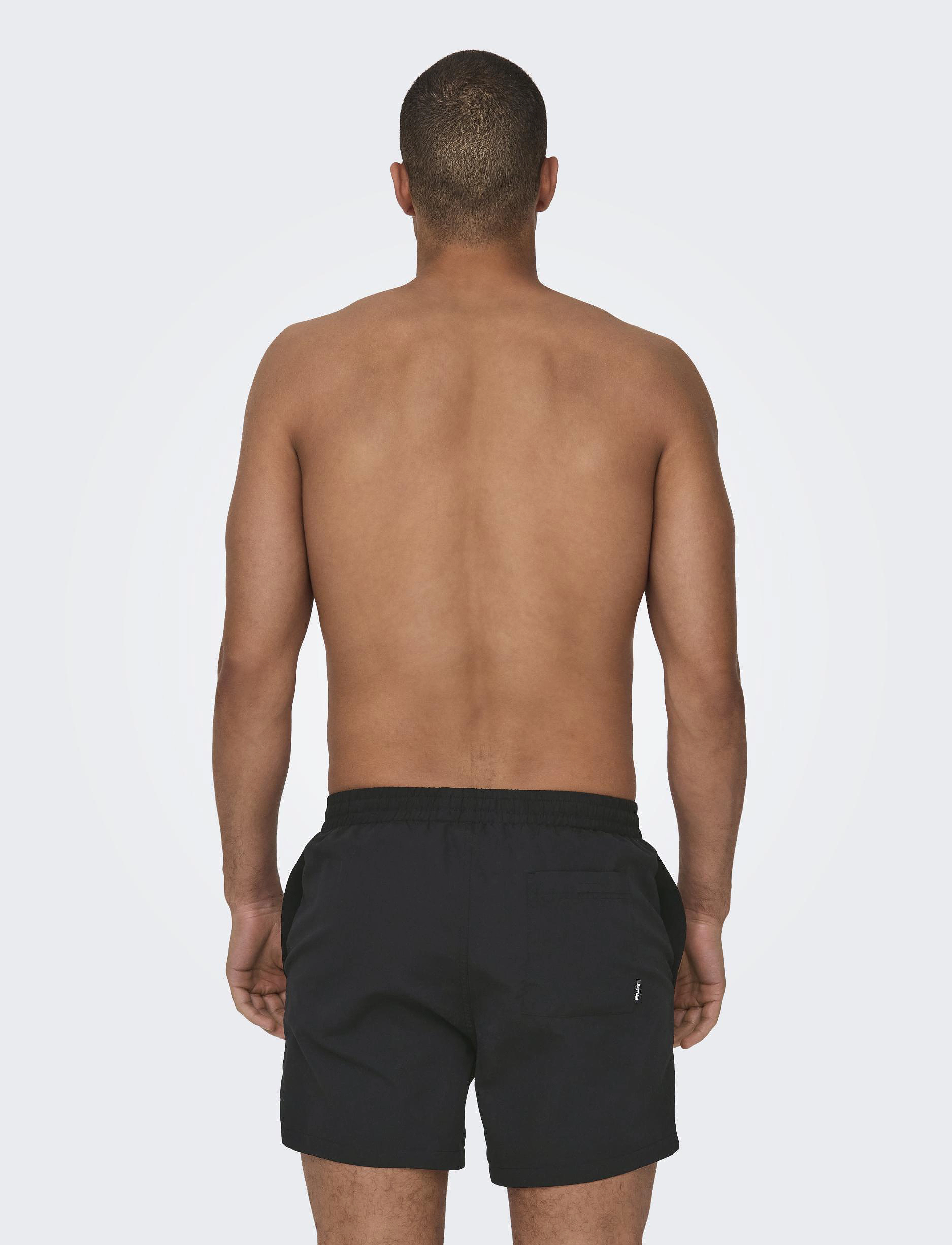 ONLY & SONS - ONSTED LIFE SHORT SWIM NOOS - zwembroeken - black - 3