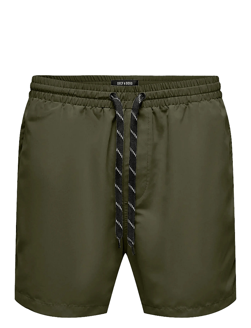 ONLY & SONS - ONSTED LIFE SHORT SWIM NOOS - badeshortser - olive night - 0