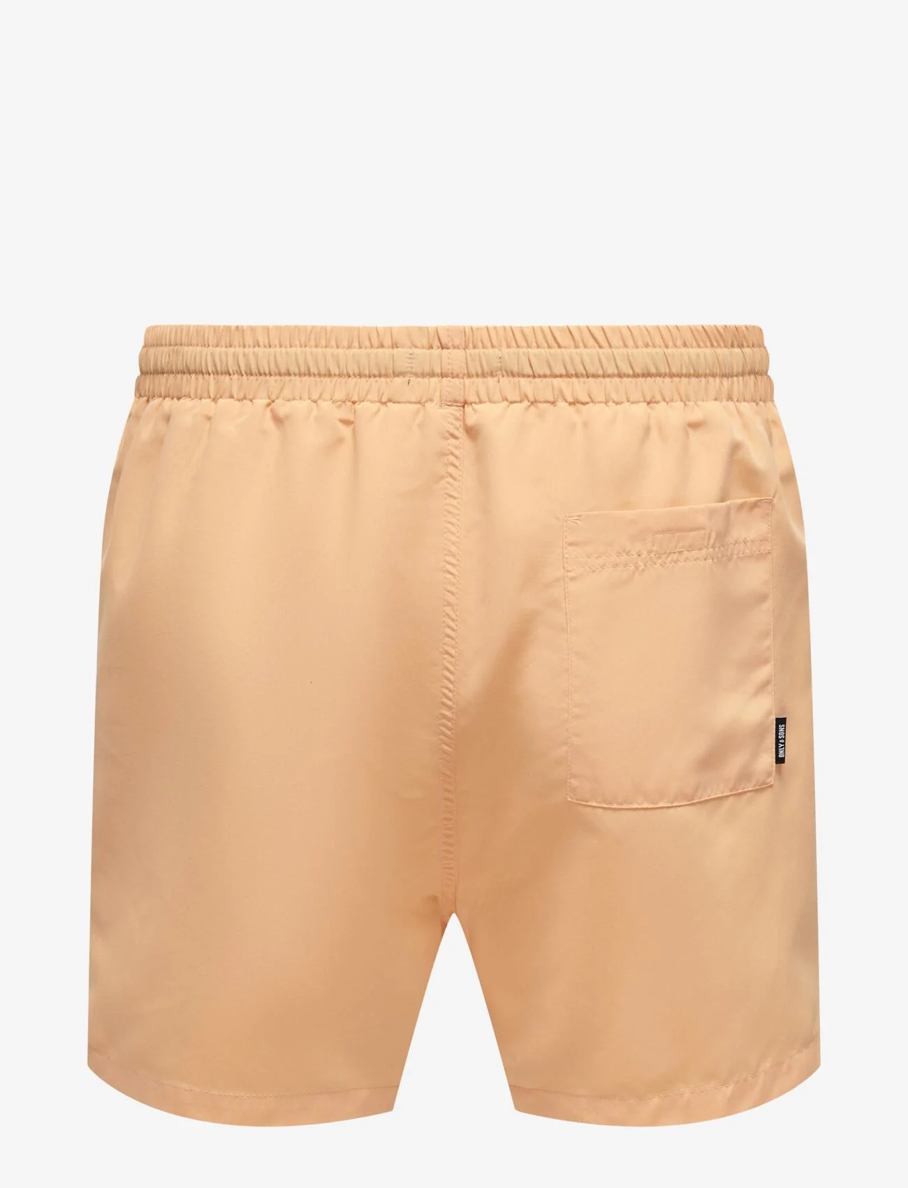 ONLY & SONS - ONSTED LIFE SHORT SWIM NOOS - de laveste prisene - orange chiffon - 1