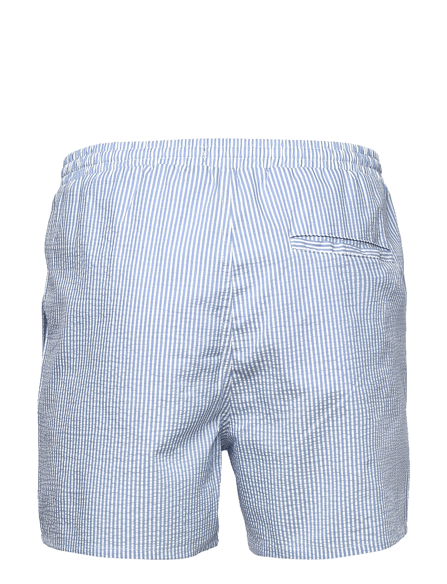 ONLY & SONS - ONSTED STRIPE SEERSUCKER SWIM NOOS - badehose - quiet harbor - 2