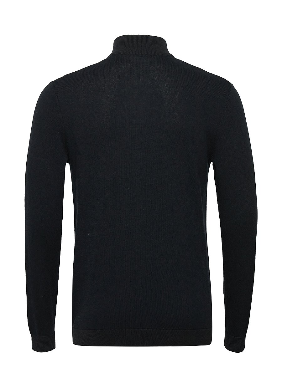 ONLY & SONS - ONSDON 12 LS HALF ZIP KNIT - dark navy - 1