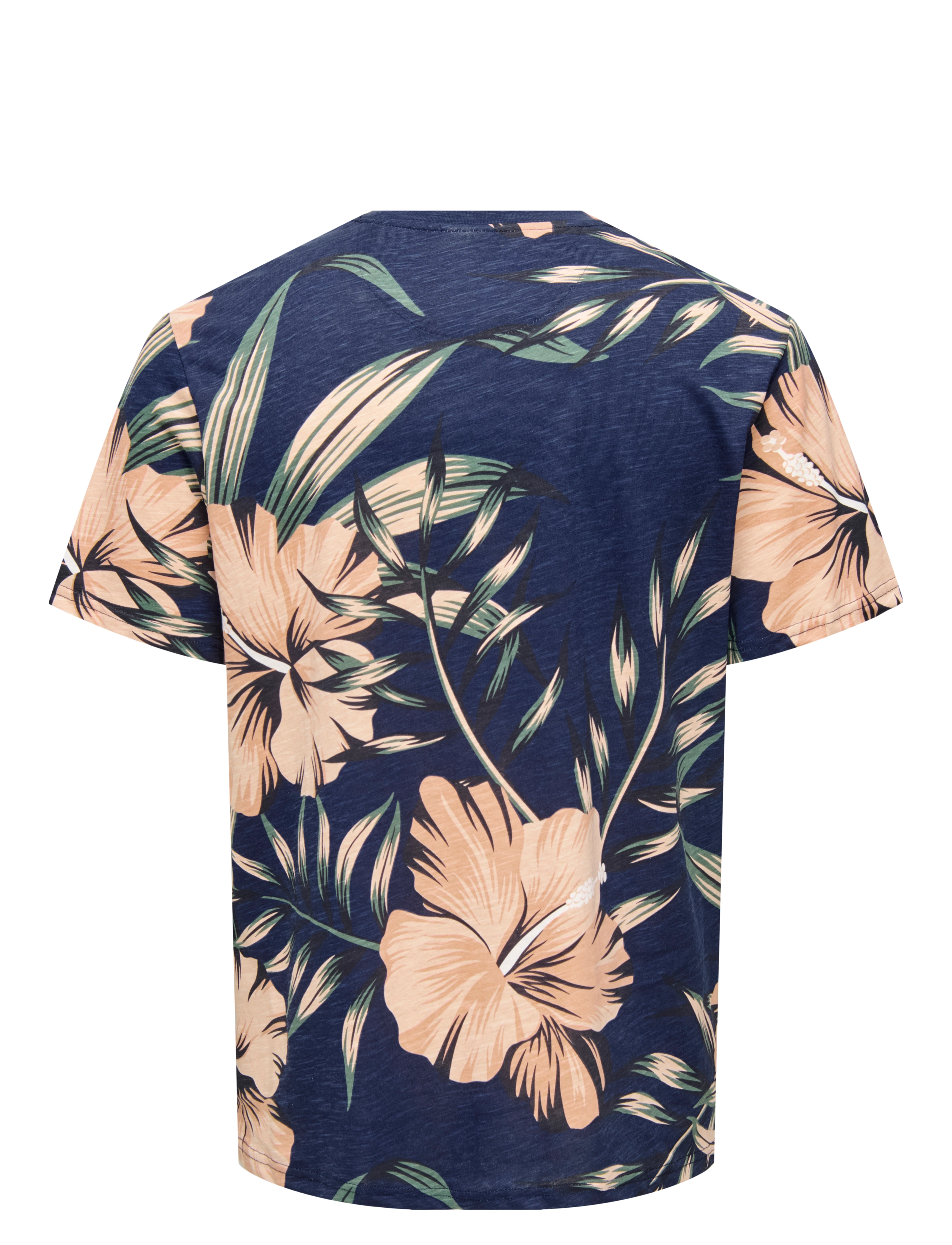 ONLY & SONS - ONSKLOP REG SS FLORAL TEE NOOS - stutterma bolir - navy blazer - 2