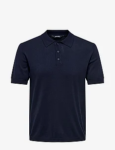 ONSWYLER LIFE REG 14 SS POLO KNIT NOOS, ONLY & SONS