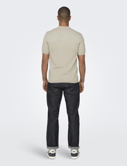ONLY & SONS - ONSWYLER LIFE REG 14 SS POLO KNIT NOOS - die niedrigsten preise - silver lining - 3