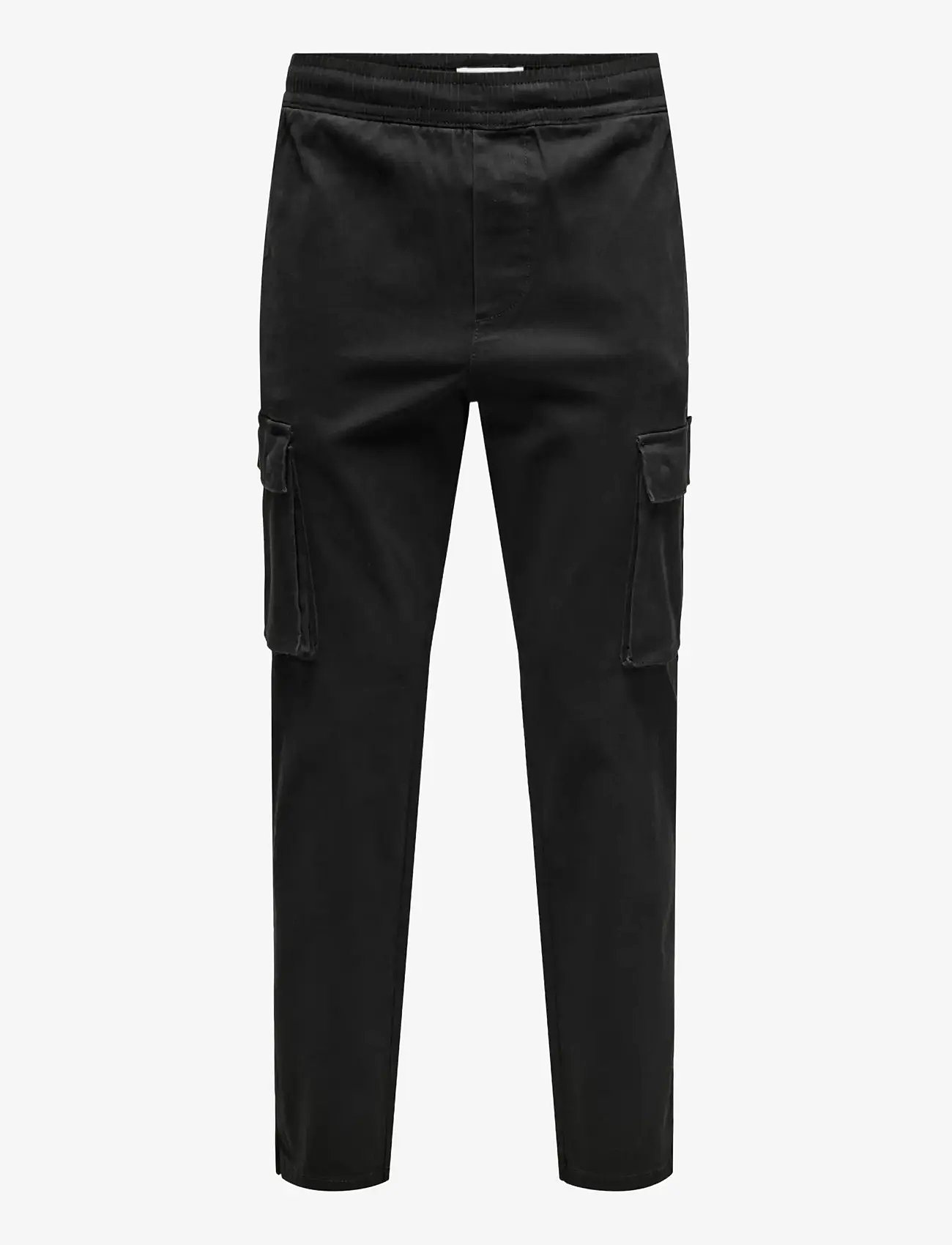 ONLY & SONS - ONSCAM LIFE LINUS CARGO PANT PK 0013 - herbstliche kleidung - black - 0