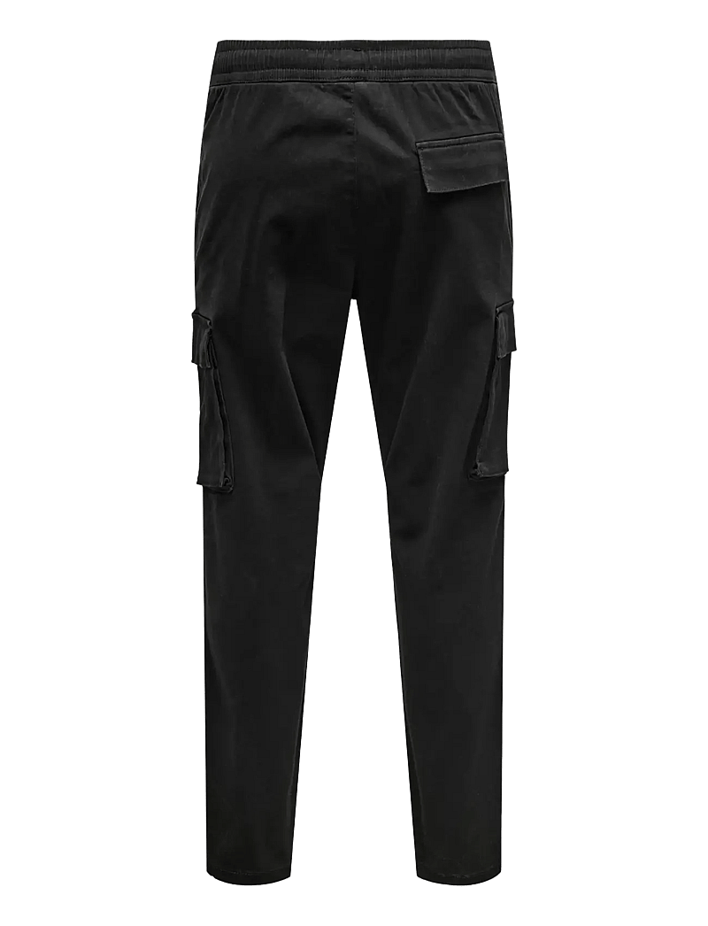 ONLY & SONS - ONSCAM LIFE LINUS CARGO PANT PK 0013 - cargohose - black - 2