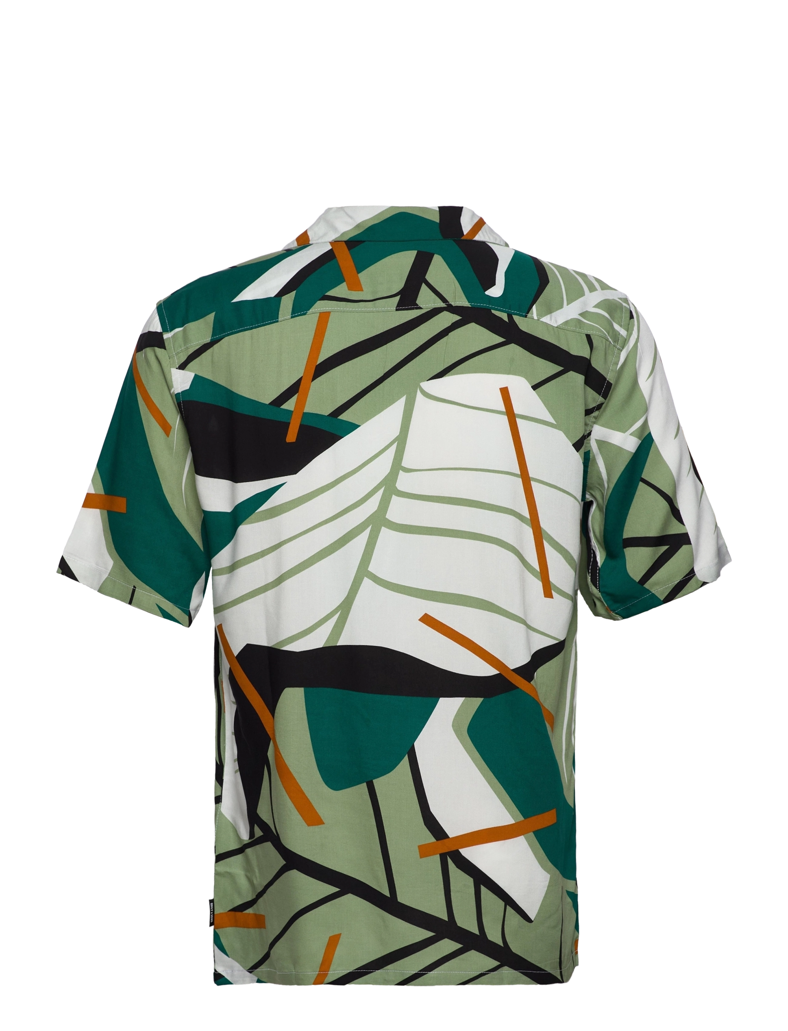 ONLY & SONS - ONSBROOKS LIFE SS REG VISCOSE AOP SHIRT - reseda - 1