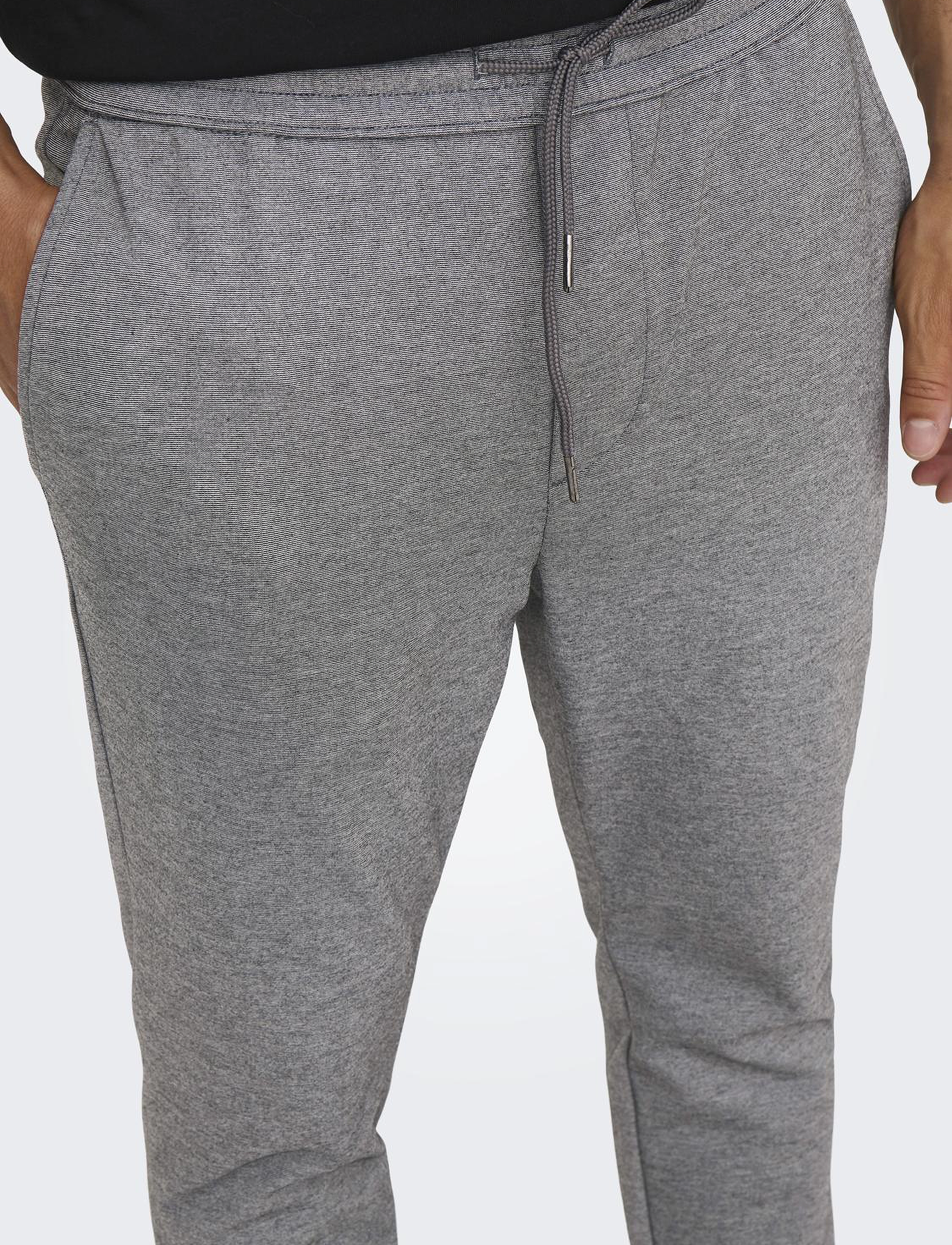 ONLY & SONS - ONSLINUS PANT CROP 2454 - medium grey melange - 5