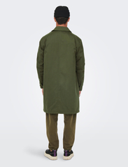 ONLY & SONS - ONSWILSON CARCOAT OTW - ploni paltai - olive night - 3