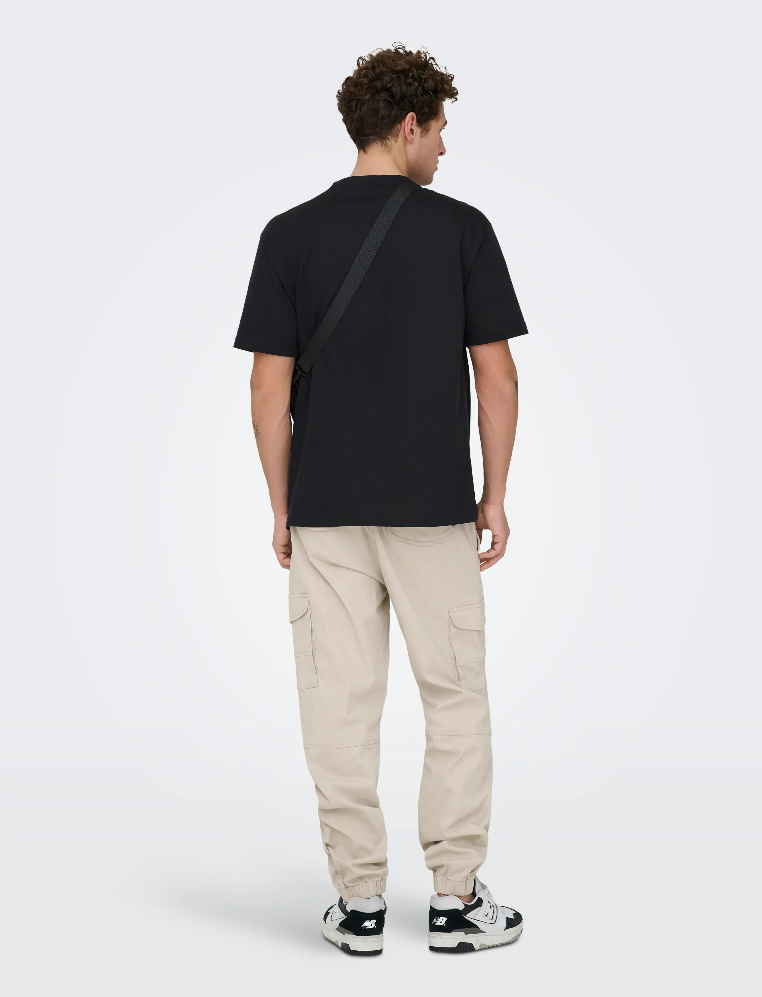 ONLY & SONS - ONSFRED LIFE RLX SS TEE NOOS - lowest prices - black - 3