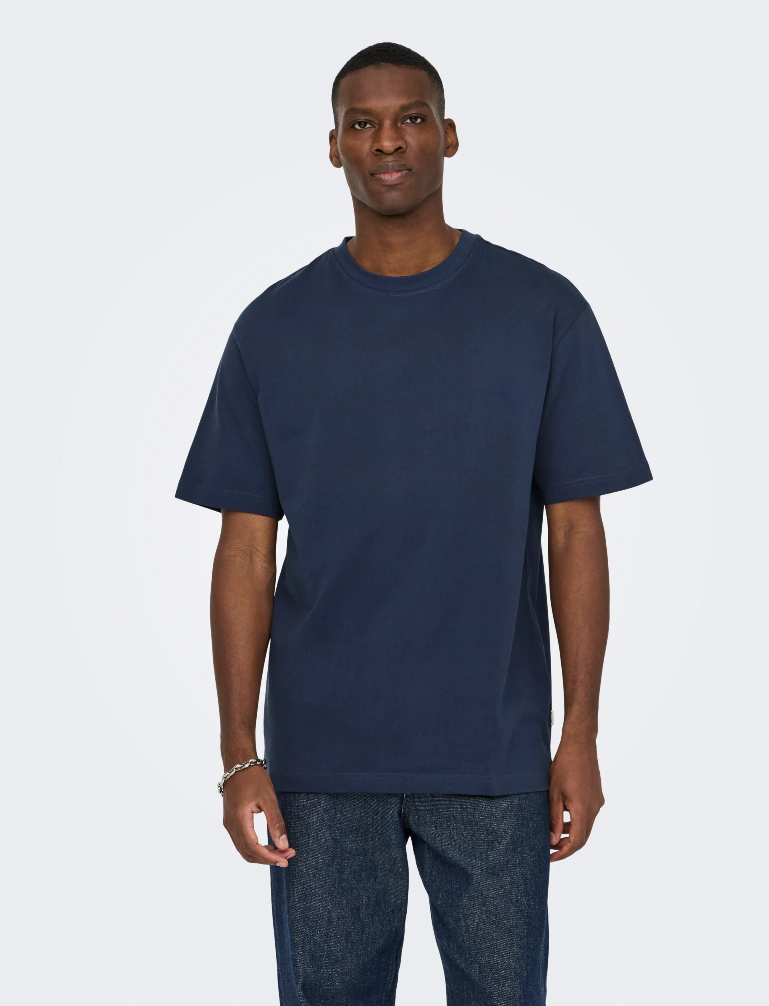 ONLY & SONS Onsfred Life Rlx Ss Tee Noos t-shirts - bas herr – bild 5