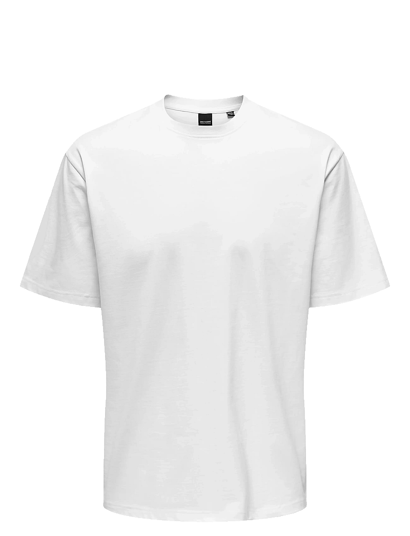 ONLY & SONS - ONSFRED LIFE RLX SS TEE NOOS - lühikeste varrukatega t-särgid - bright white - 1