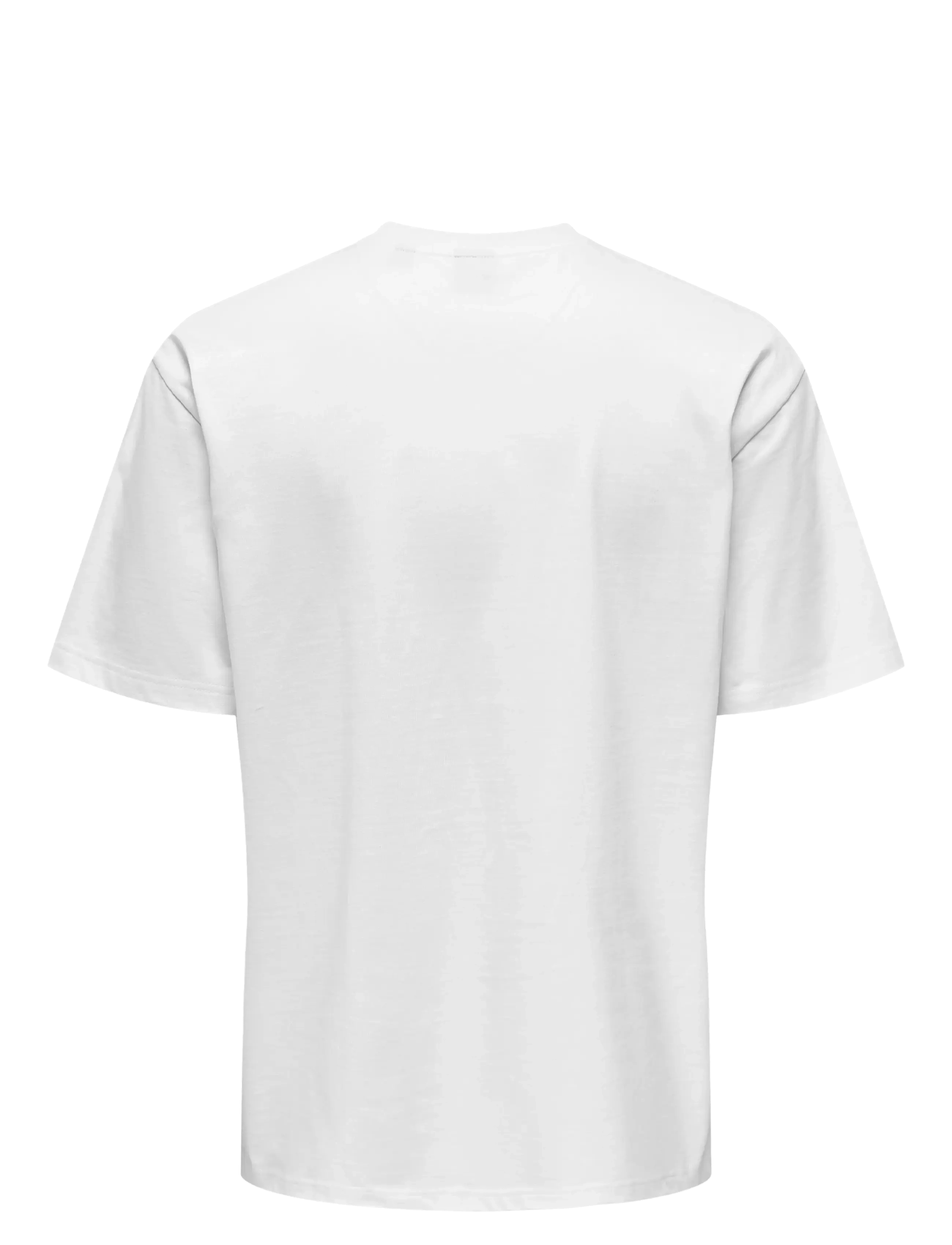 ONLY & SONS - ONSFRED LIFE RLX SS TEE NOOS - lühikeste varrukatega t-särgid - bright white - 2