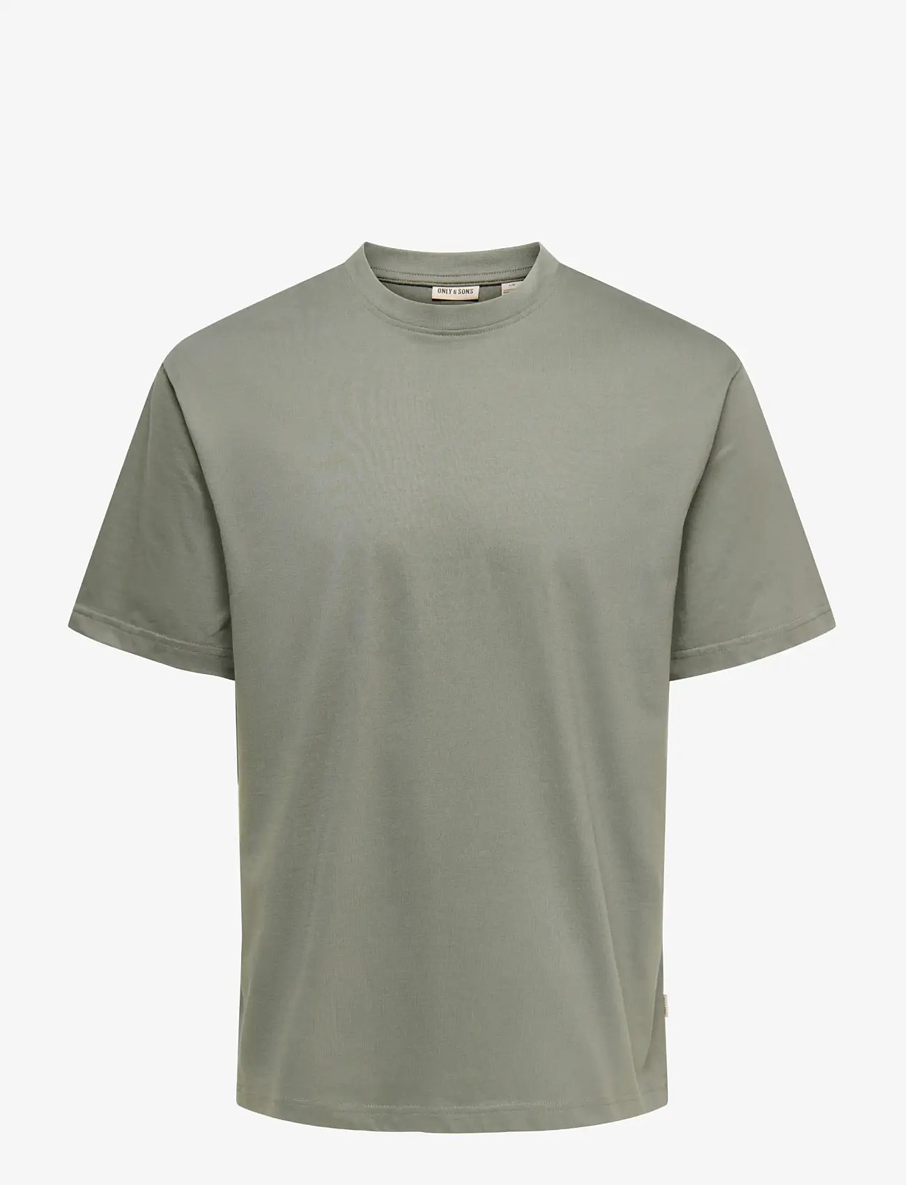 ONLY & SONS - ONSFRED LIFE RLX SS TEE NOOS - lyhythihaiset - castor gray - 1