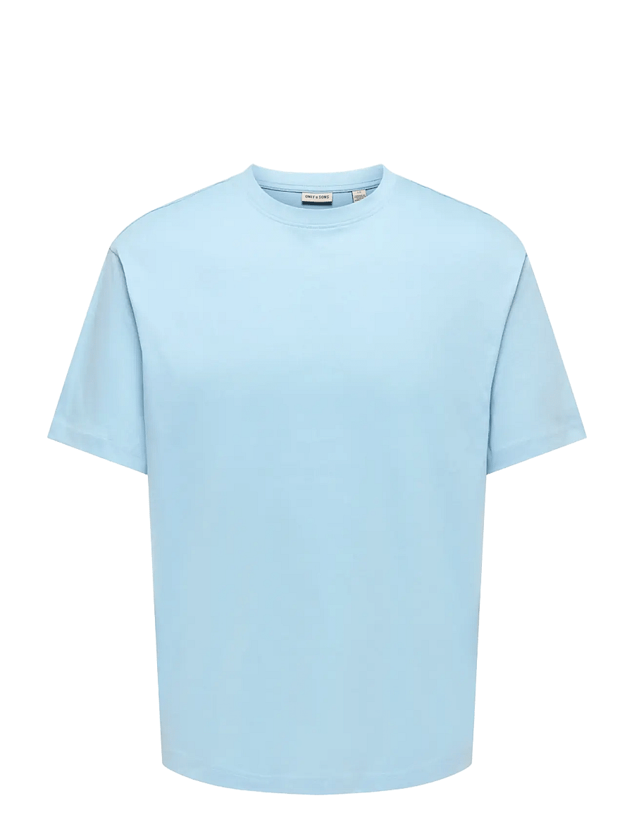 ONLY & SONS - ONSFRED LIFE RLX SS TEE NOOS - lühikeste varrukatega t-särgid - cerulean - 1