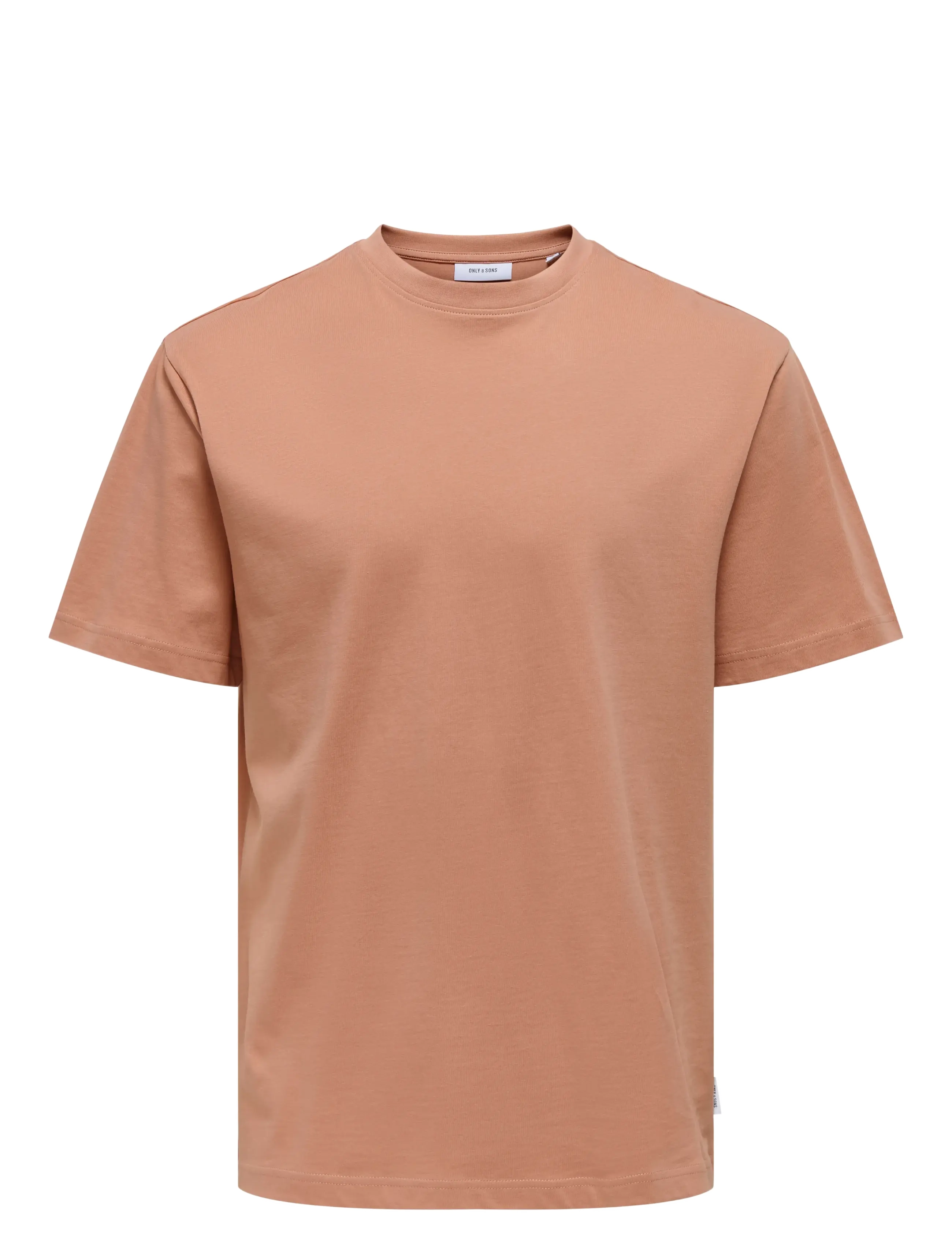 ONLY & SONS ONSFRED LIFE RLX SS TEE NOOS - T-särgid - CORK / orange