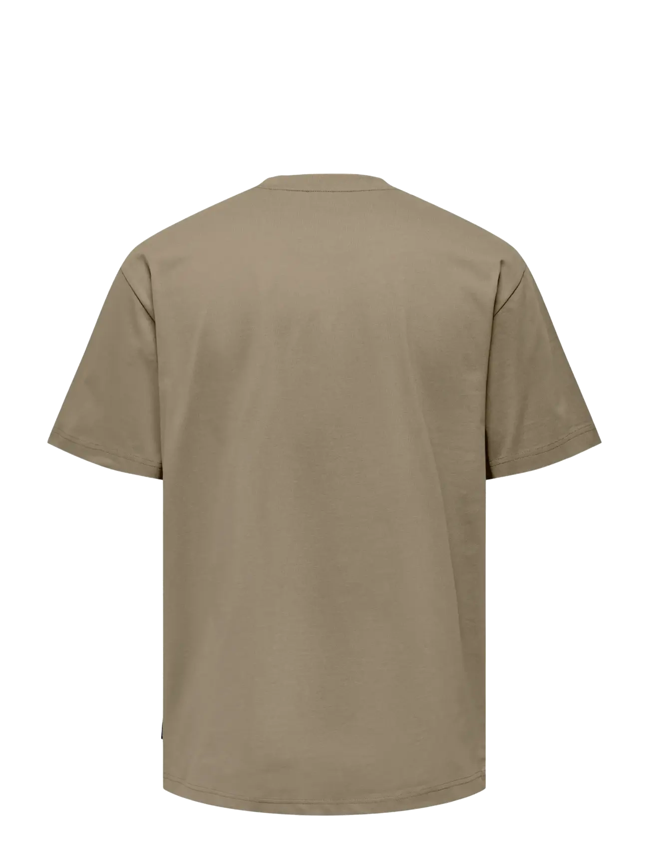 ONLY & SONS - ONSFRED LIFE RLX SS TEE NOOS - lühikeste varrukatega t-särgid - desert taupe - 2