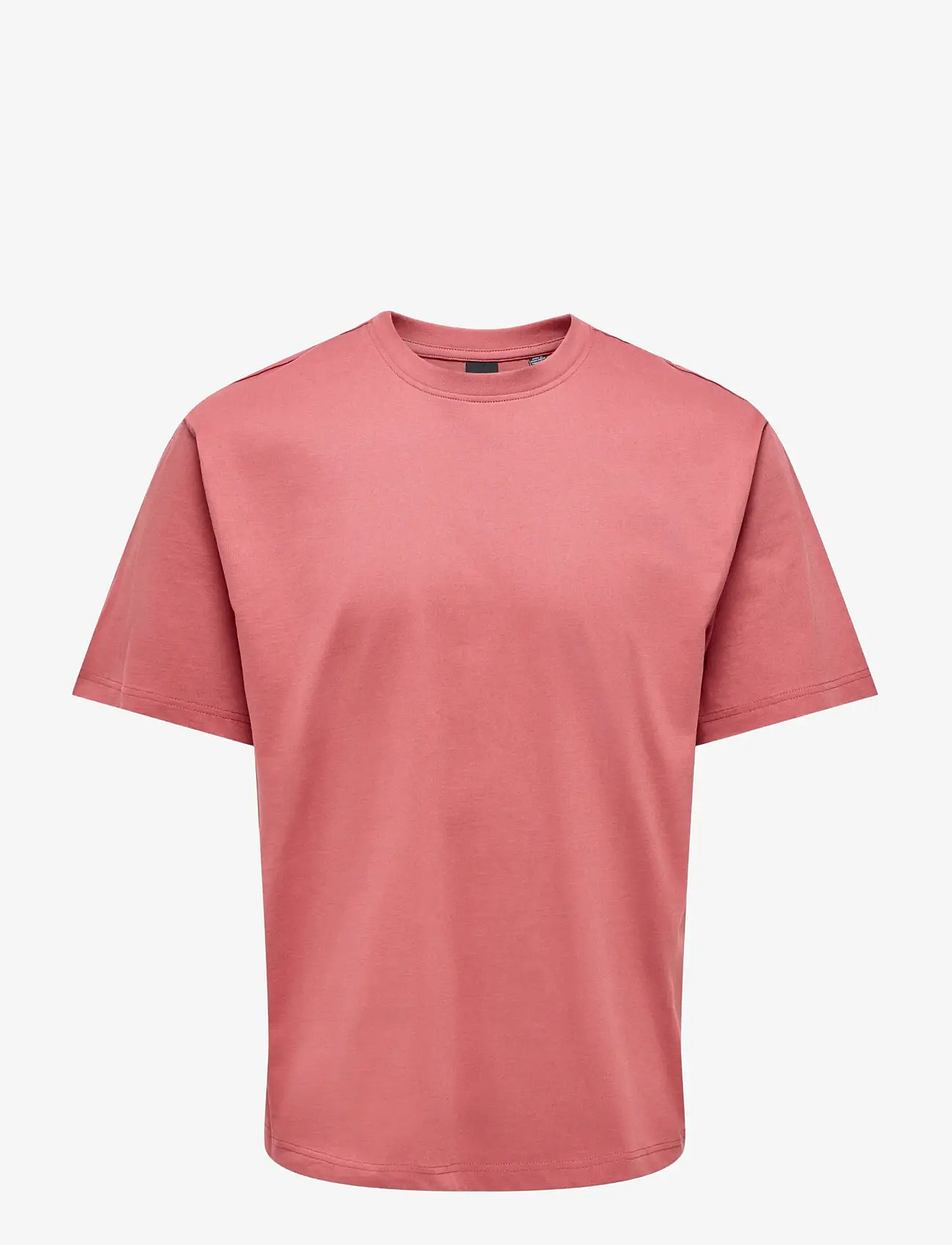 ONLY & SONS - ONSFRED LIFE RLX SS TEE NOOS - lühikeste varrukatega t-särgid - dusty cedar - 1
