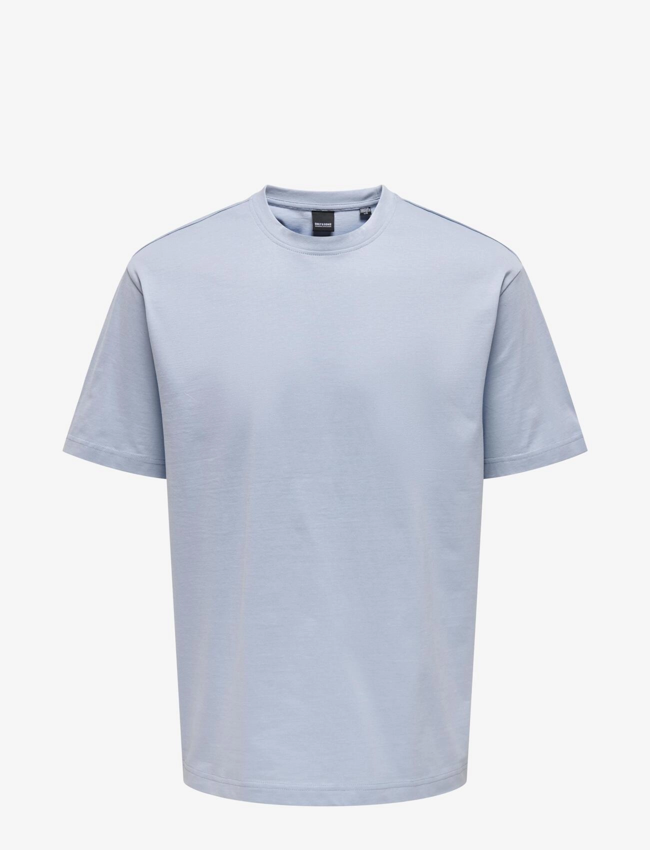 ONLY & SONS Onsfred Life Rlx Ss Tee Noos Blau - S - Herren