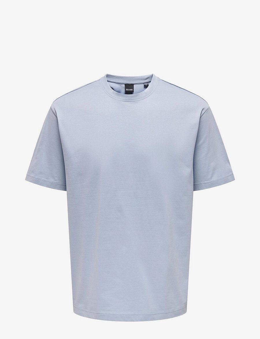 ONLY & SONS - ONSFRED LIFE RLX SS TEE NOOS - kurzärmelige t-shirts - eventide - 1