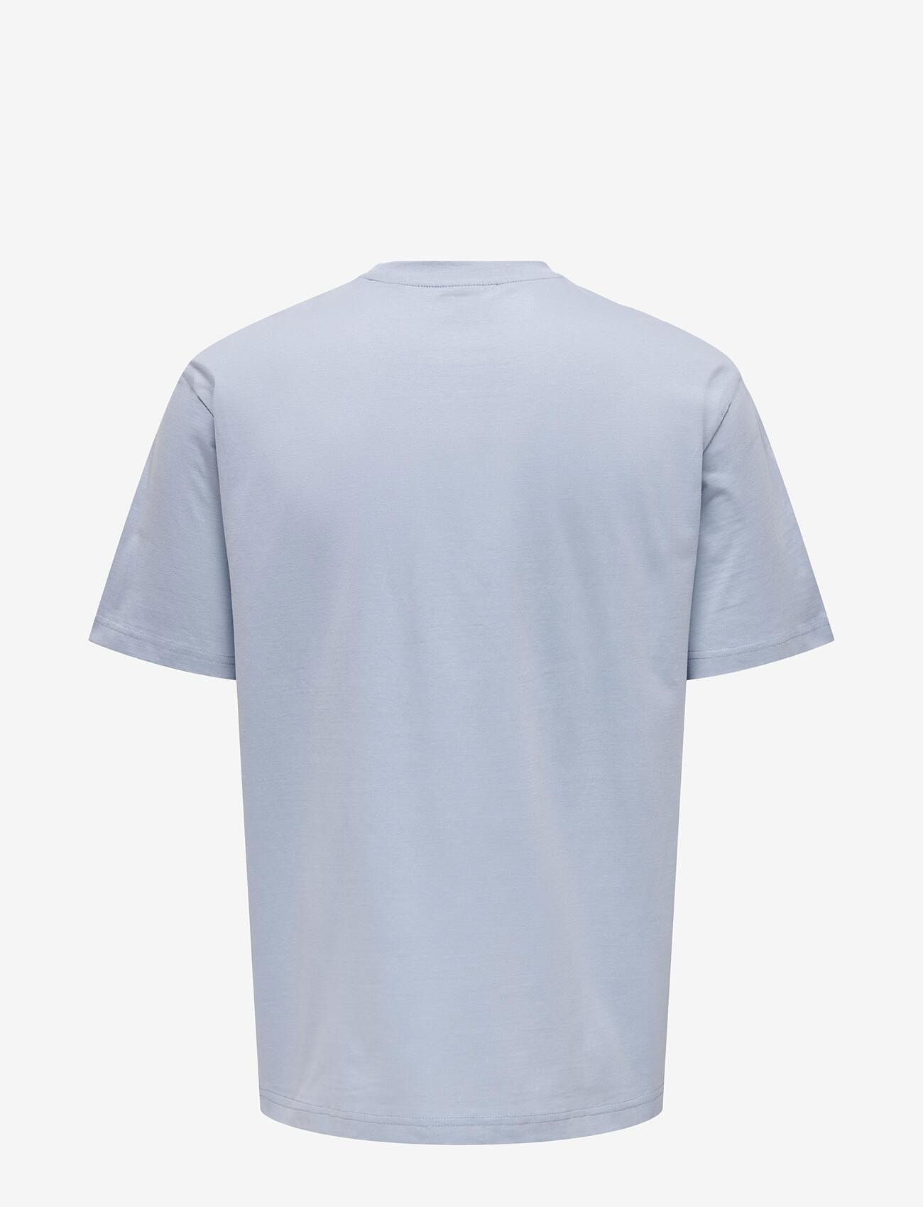 ONLY & SONS - ONSFRED LIFE RLX SS TEE NOOS - höstkläder - eventide - 1