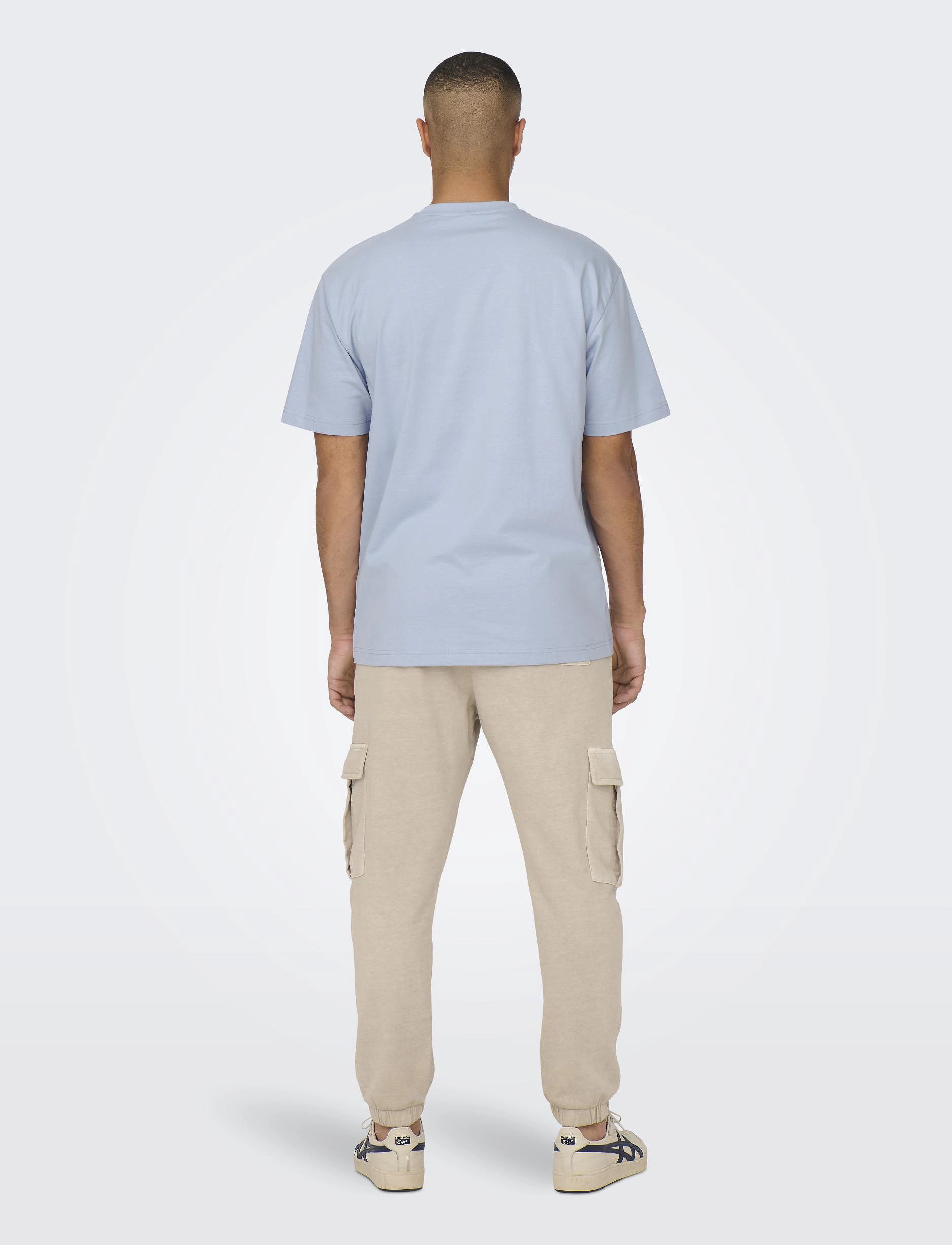 ONLY & SONS - ONSFRED LIFE RLX SS TEE NOOS - laveste priser - eventide - 3