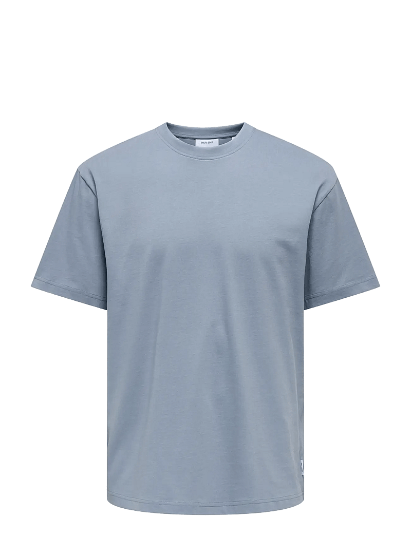 ONLY & SONS - ONSFRED LIFE RLX SS TEE NOOS - kurzärmelig - flint stone - 1