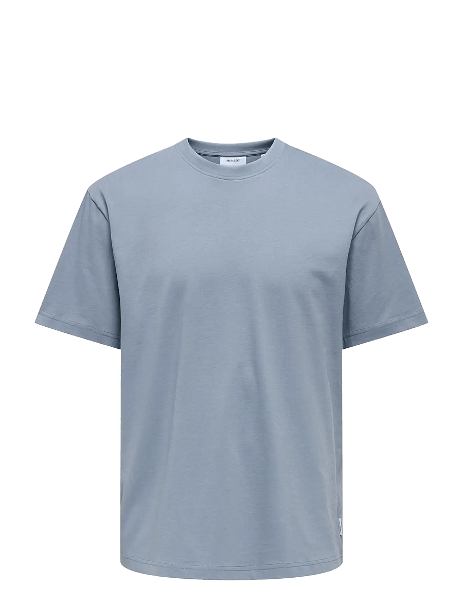 ONLY & SONS - ONSFRED LIFE RLX SS TEE NOOS - lühikeste varrukatega t-särgid - flint stone - 1