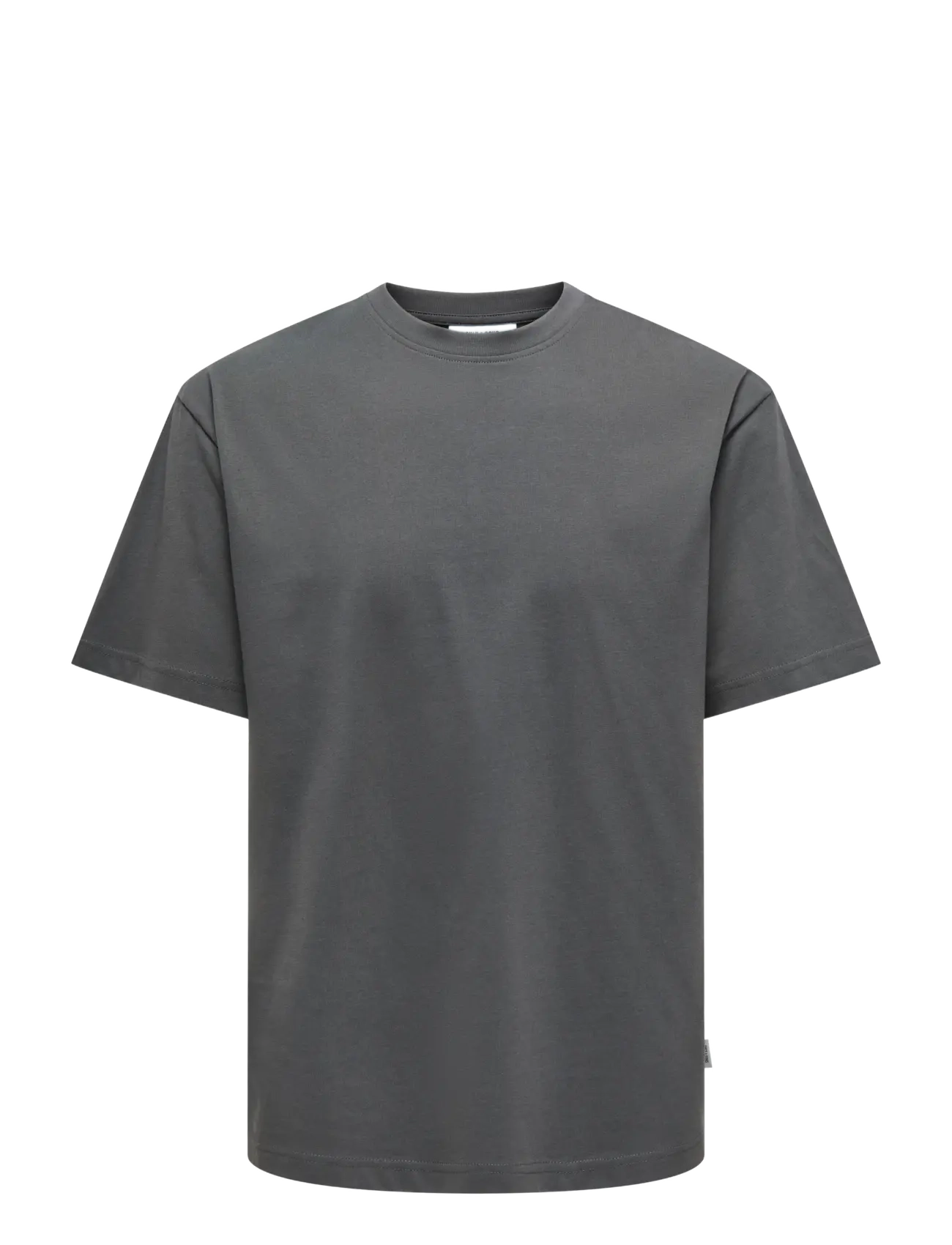 ONLY & SONS Onsfred Life Rlx Ss Tee Noos Grau - XXL - Herren