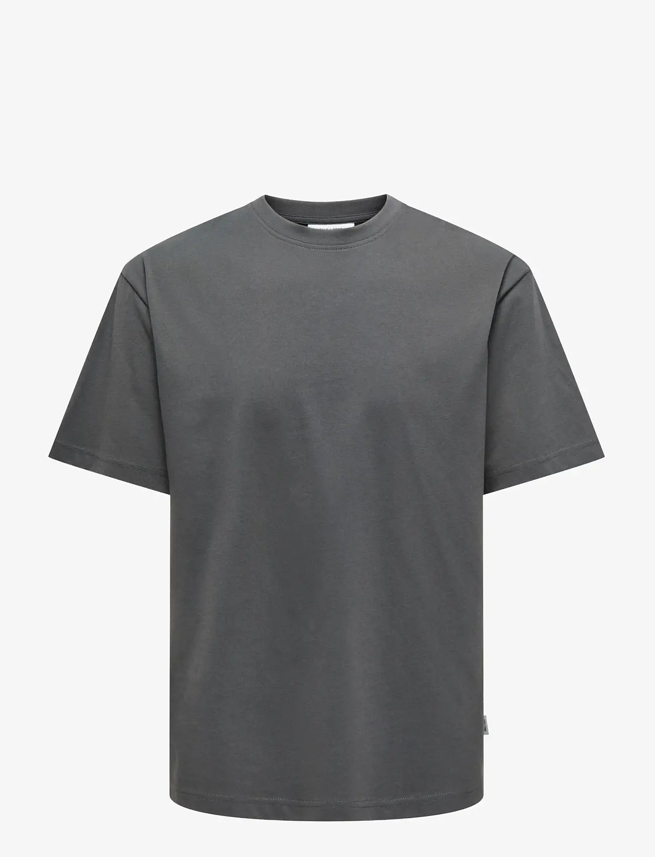 ONLY & SONS - ONSFRED LIFE RLX SS TEE NOOS - kortärmade t-shirts - grey pinstripe - 1