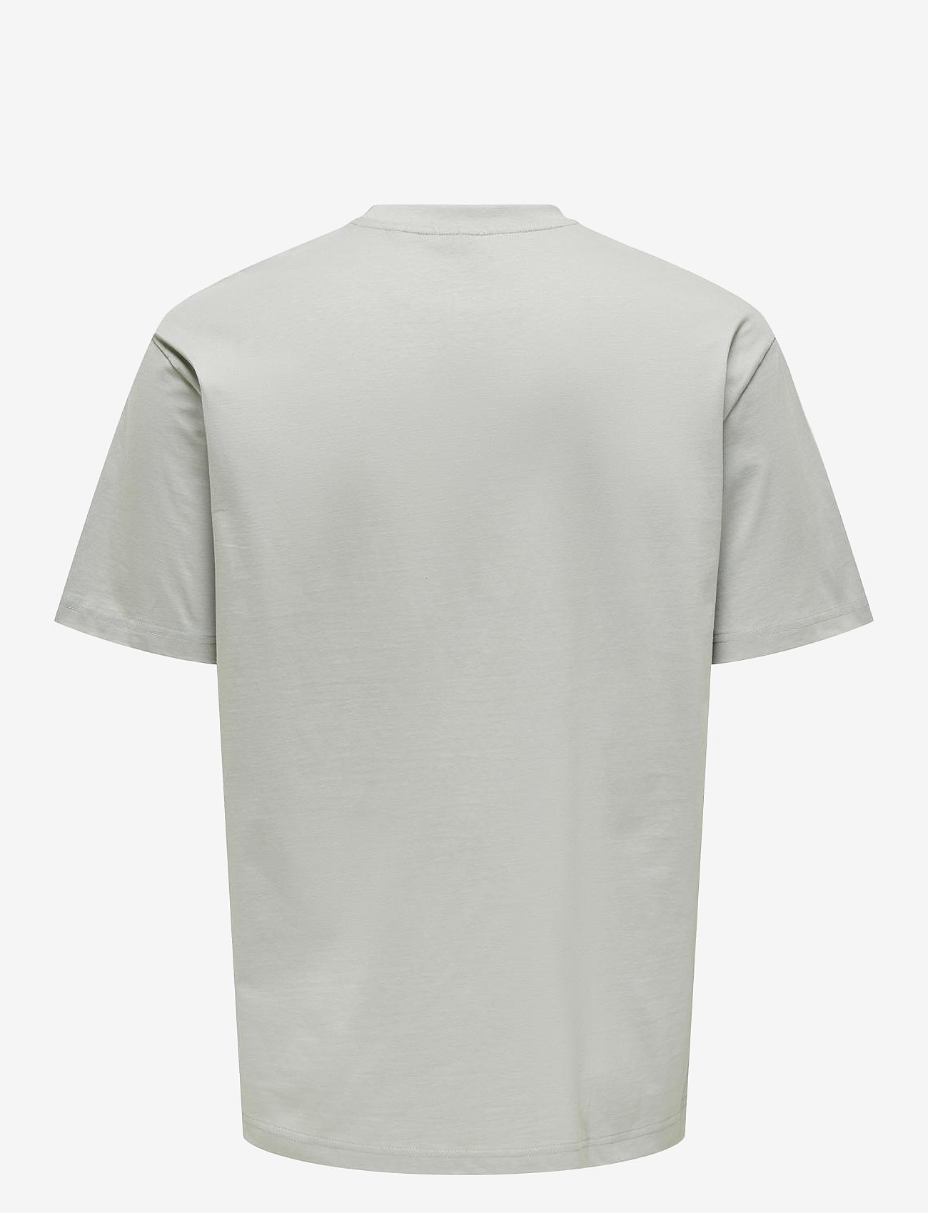 ONLY & SONS - ONSFRED LIFE RLX SS TEE NOOS - efterårstøj - mirage gray - 2