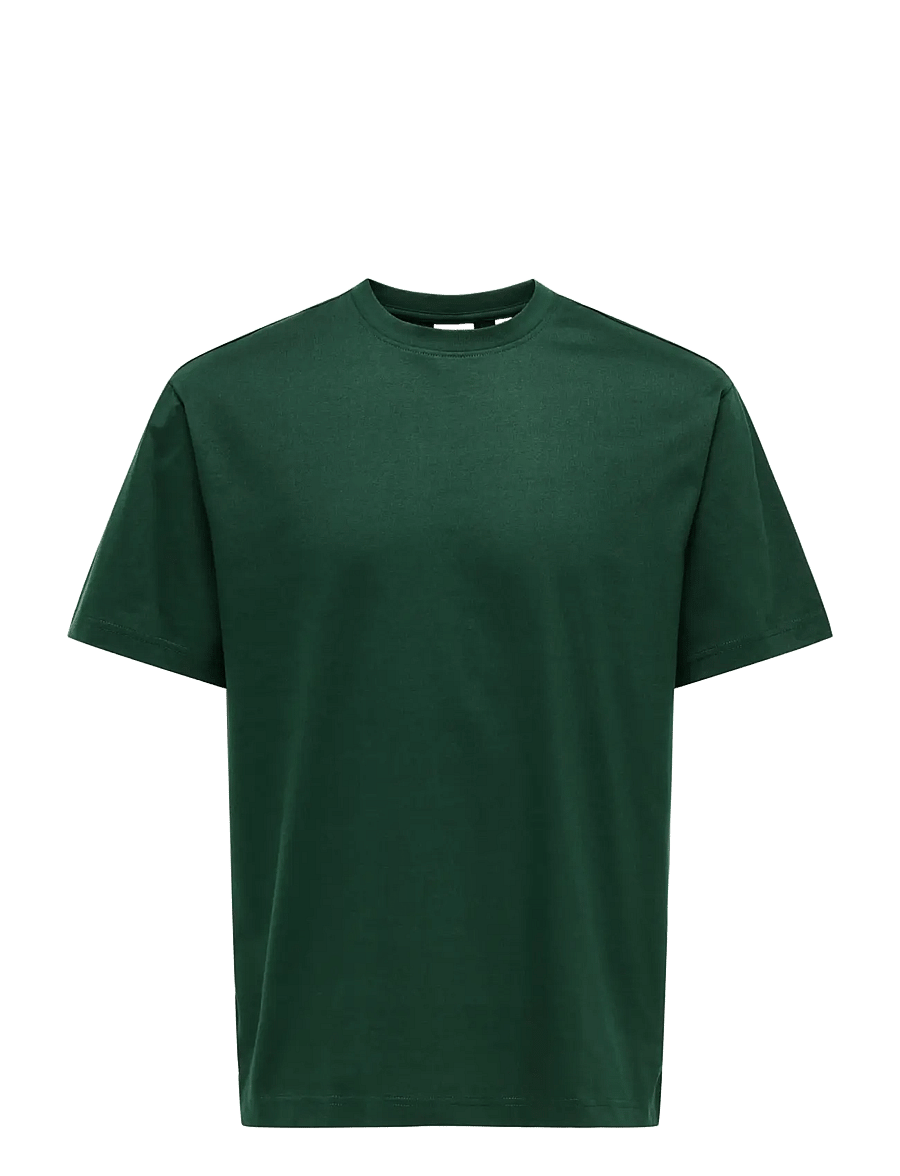 ONLY & SONS - ONSFRED LIFE RLX SS TEE NOOS - lühikeste varrukatega t-särgid - pine grove - 1